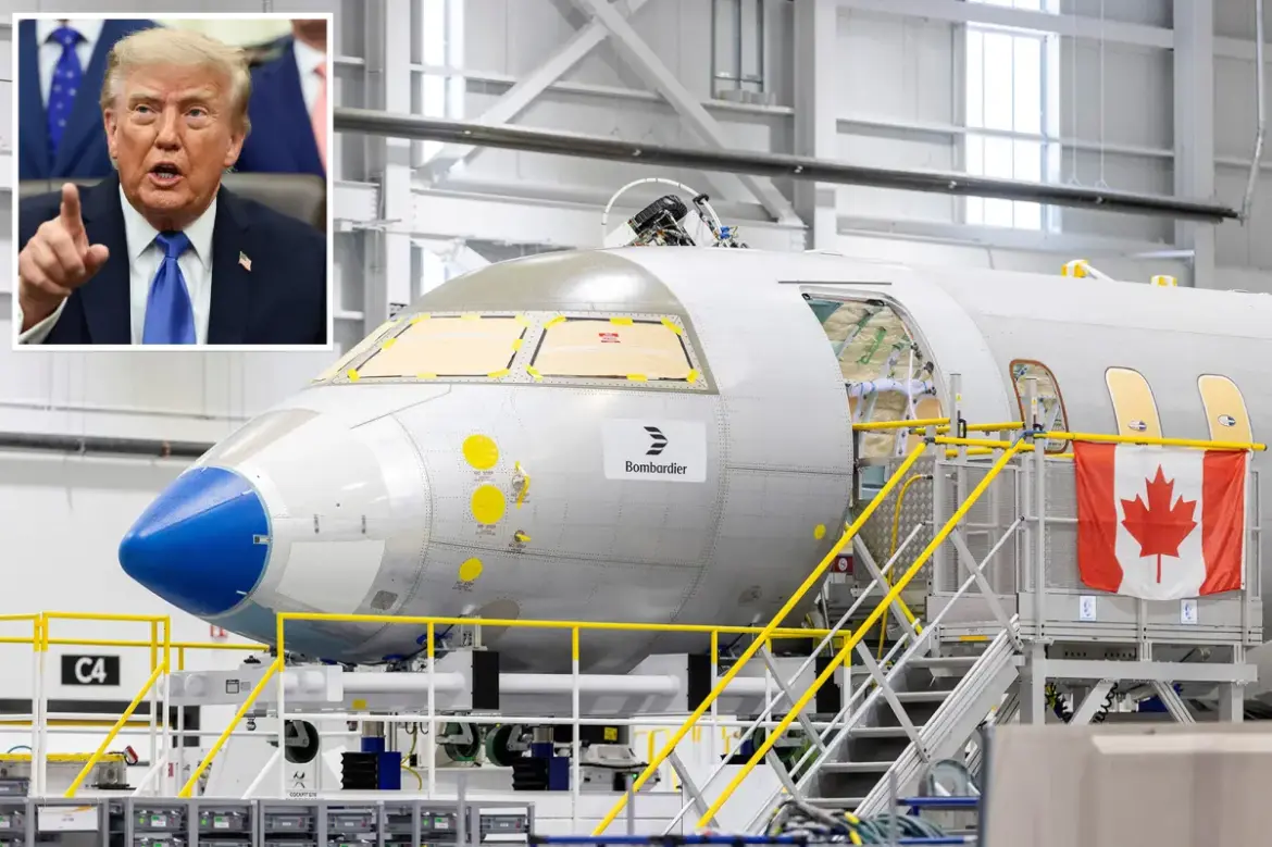 Bombardier stock sinks after Trump threatens to shut Canadian jet maker out of US